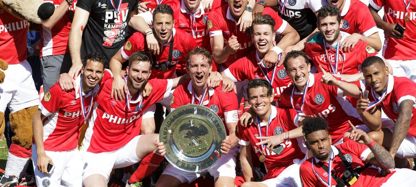 Iconisch PSV-moment uit het Eindhovense voetbalarchief, jaargang 2016